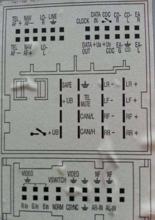 Adaptor AUX mini ISO jack 3,5 mm MFD3 radio Audi Skoda Seat VW RNS