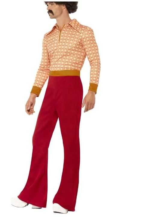 Smiffys  Автентичен мъжки костюм от 70-те. XL