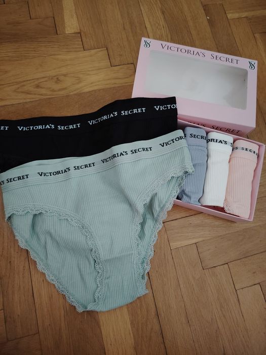 бикини на Victoria's secrets С размер,ароматизирана кутия чорапи