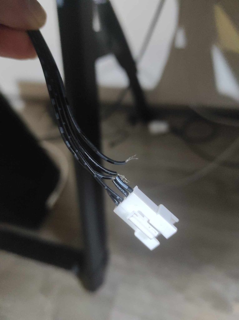 Геймърско бюро Ultradesk Invader Black  с подсветка