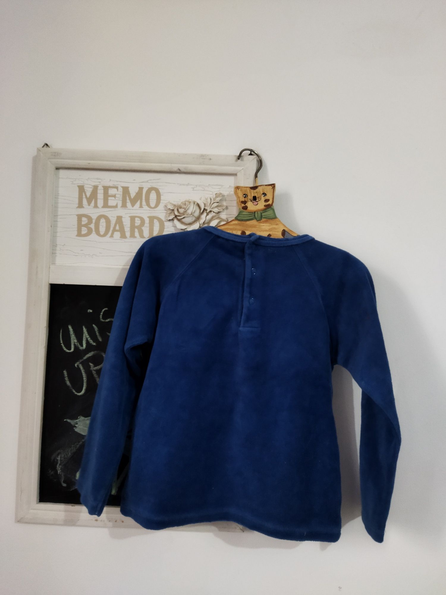 Bluza cu iepuraș handmade mărimea 98/104 băieți 2-4 ani