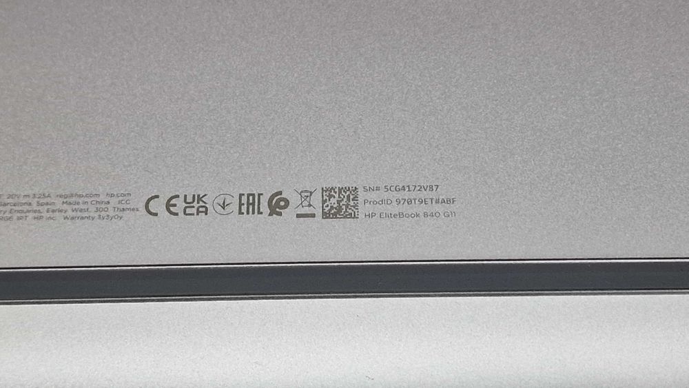 Laptop HP EliteBook 840 G11, 14" WUXGA 1920 x 1200, Ultra 7 155U