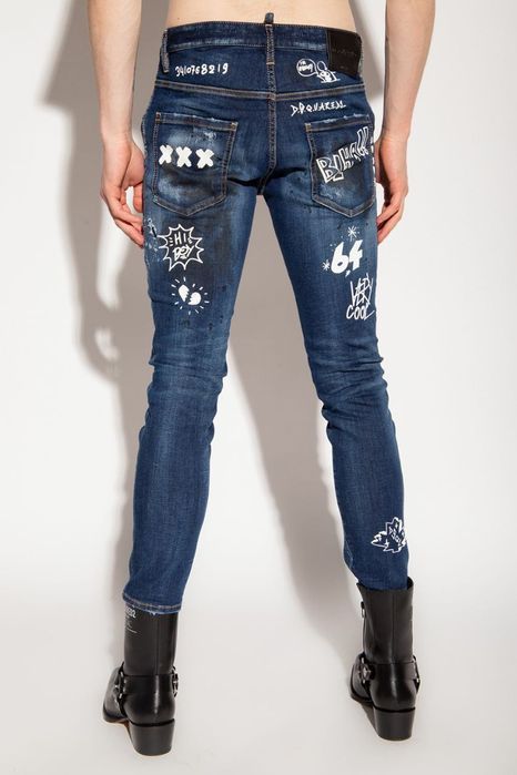 Blugi Dsquared2 new model Skater Jeans Seria S74LB0764S30342