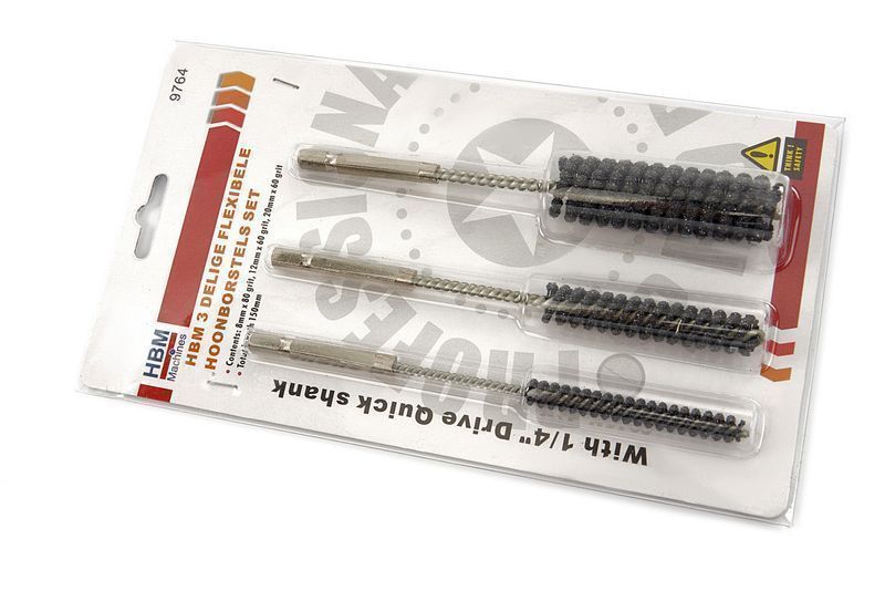 Гъвкав комплект четки за бормашина 3 броя