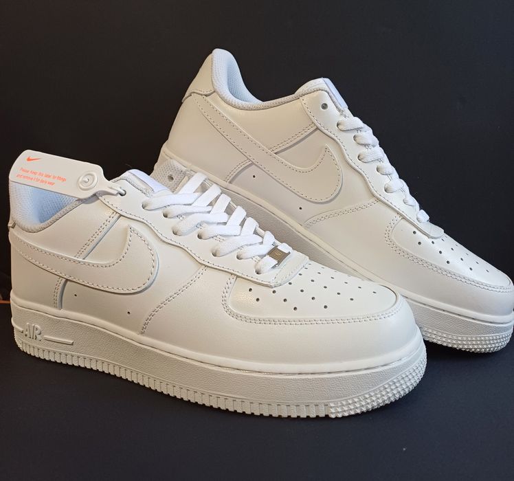 [43 н] Nike Air Force 1 бели С ПОДАРЪК