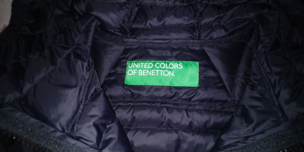 Benetton, естествен пух, XS
