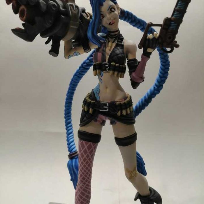 Miniatura 3D Jinx, League of Legends.