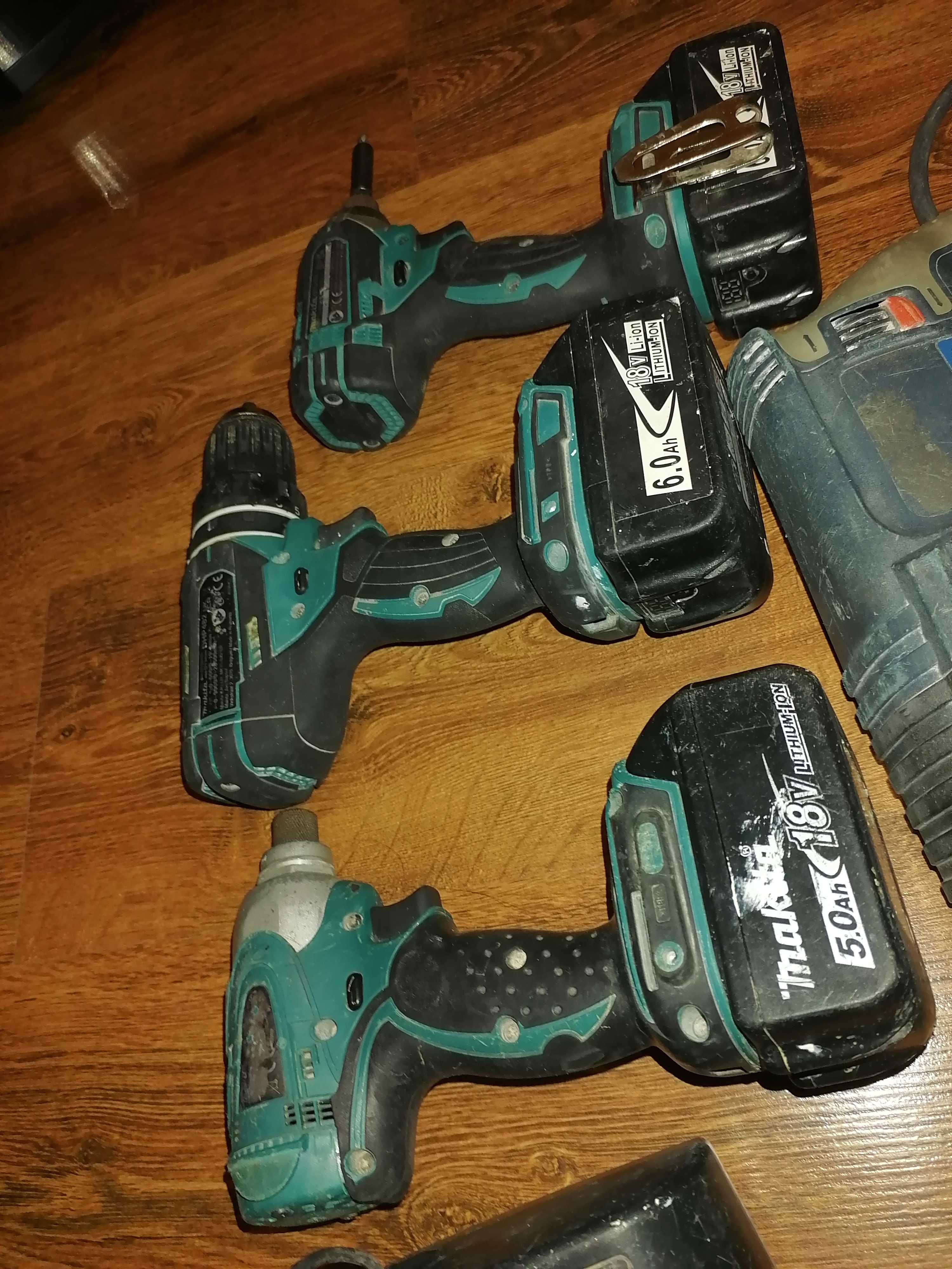 3 Filetanta Makita 18V/5 si 6ah sI rotopercutor 4 functii