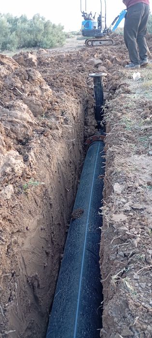 Palif va kabellarga ariq kovlaymiz