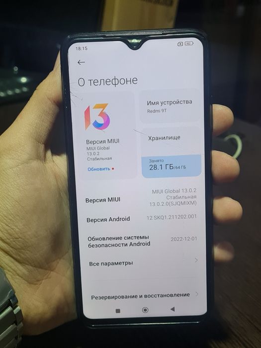 Redmi 9t xolati yaxshi