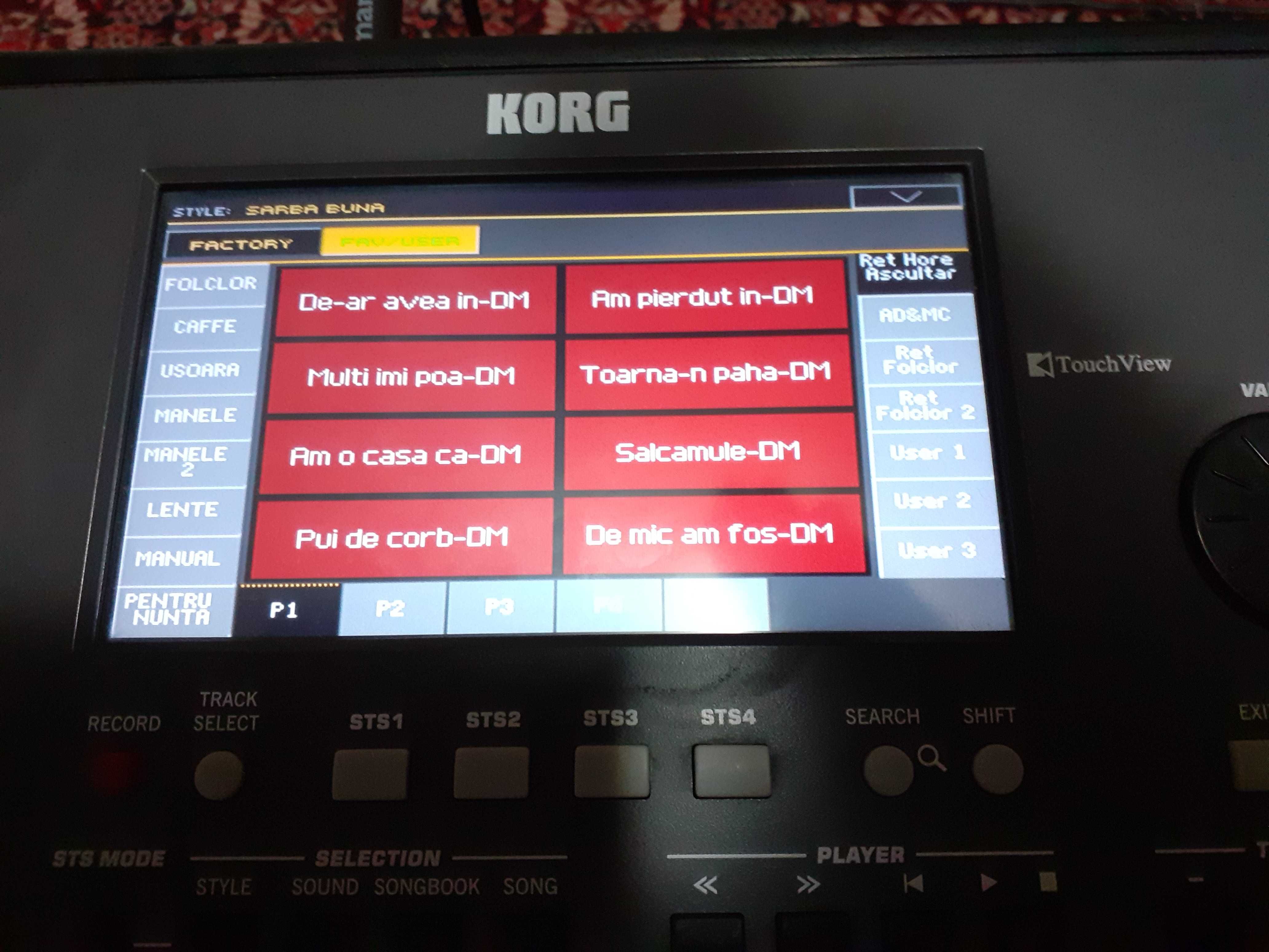 Orga korg pa 600