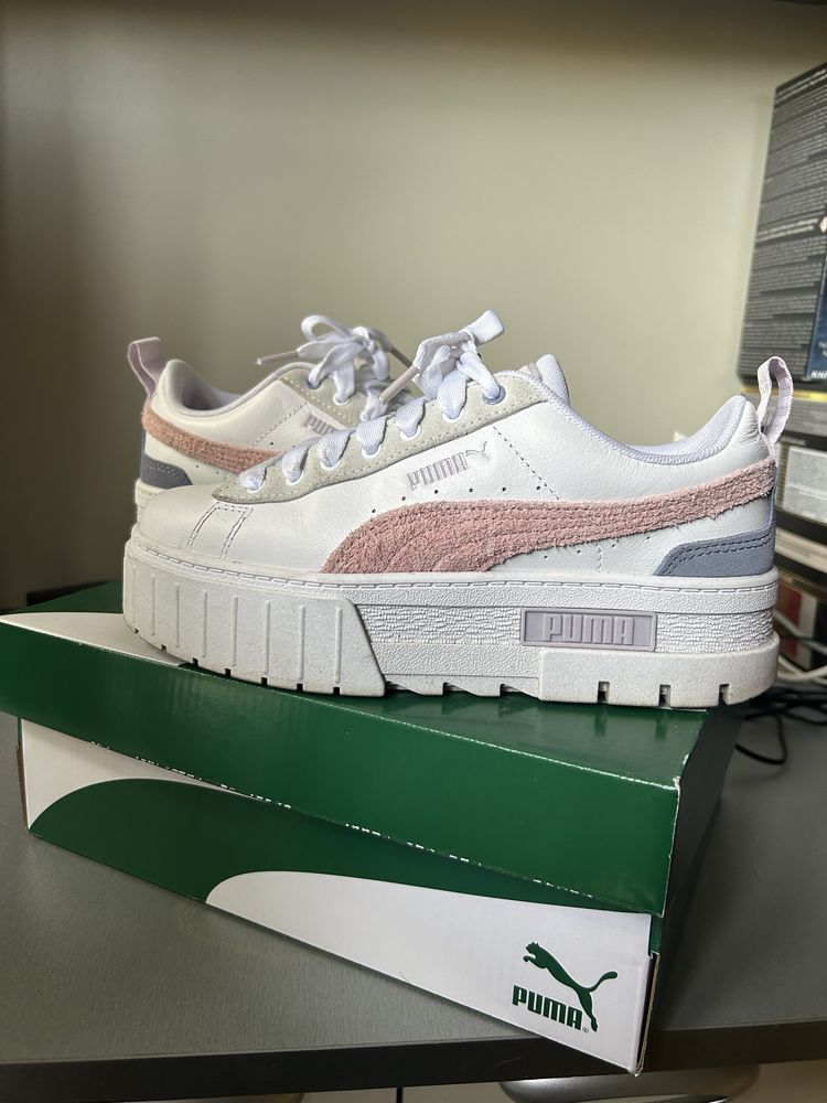 Puma кожени обувки