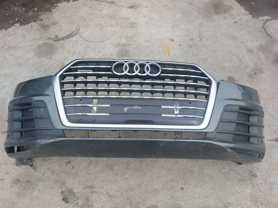 Оборудвана предна броня с решетка за Audi Q7 4M 2015 - 2019