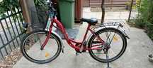Vând Bicicleta de dama Neuzer City 6sp 26'' roșu  rubin