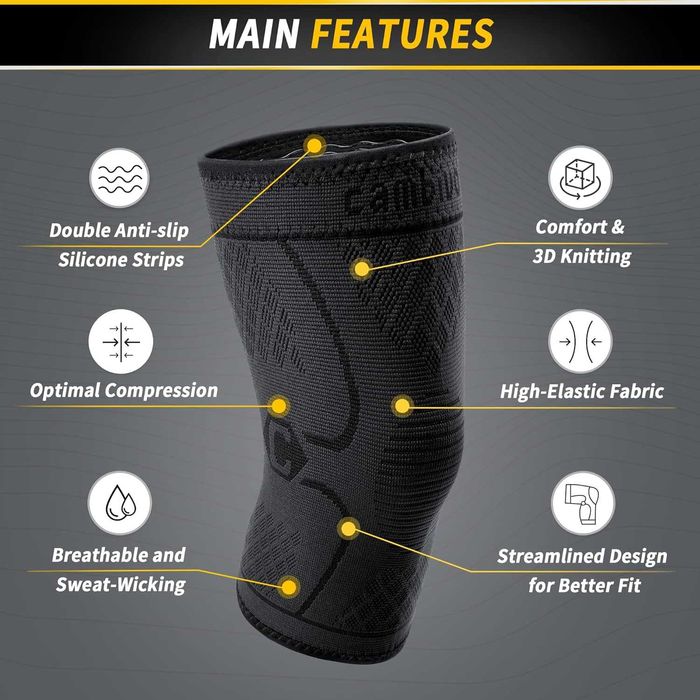 Set 2 genunchiere elastice, alergat sau sporturi dinamice de la 115RON