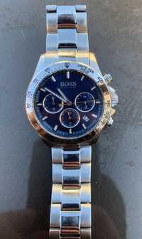 Ceas Hugo Boss metallic blue cronograf