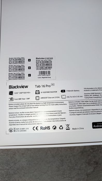 Blackview Tab 16 pro