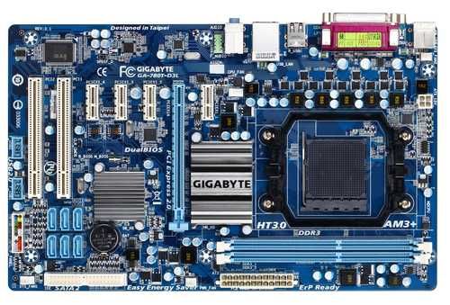 Placa de baza GA-780T-D3L (rev. 3.1) si Phenom II X4 965