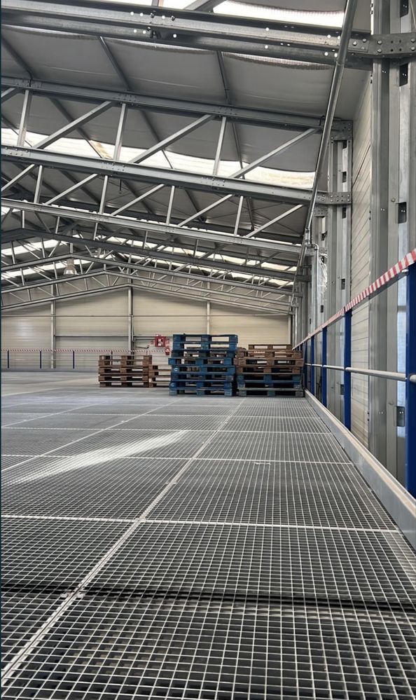Gratare zincate metalice