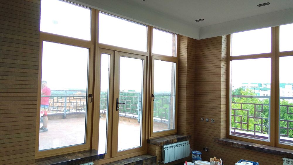 Окна пластиковые, балконы, перегородки