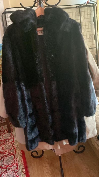 Норковая шуба б/у в хорошем состоянии