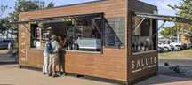 Vand container modular tip fast-food calitate superioara
