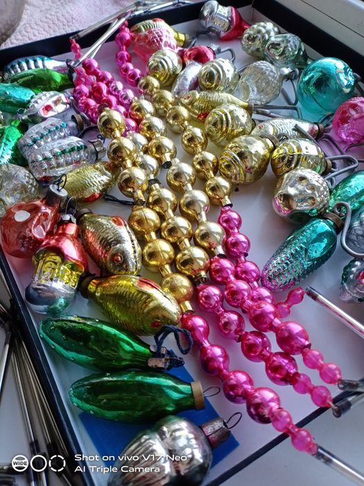 Советские ёлочные игрушки