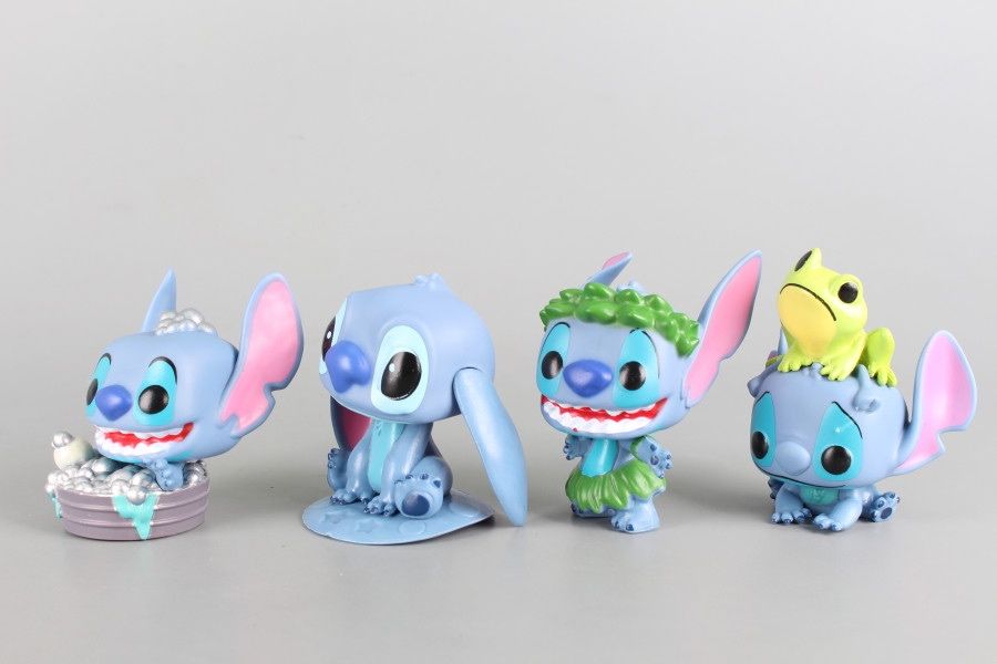 Комплект фигурки Stitch, Стич  - 4 броя