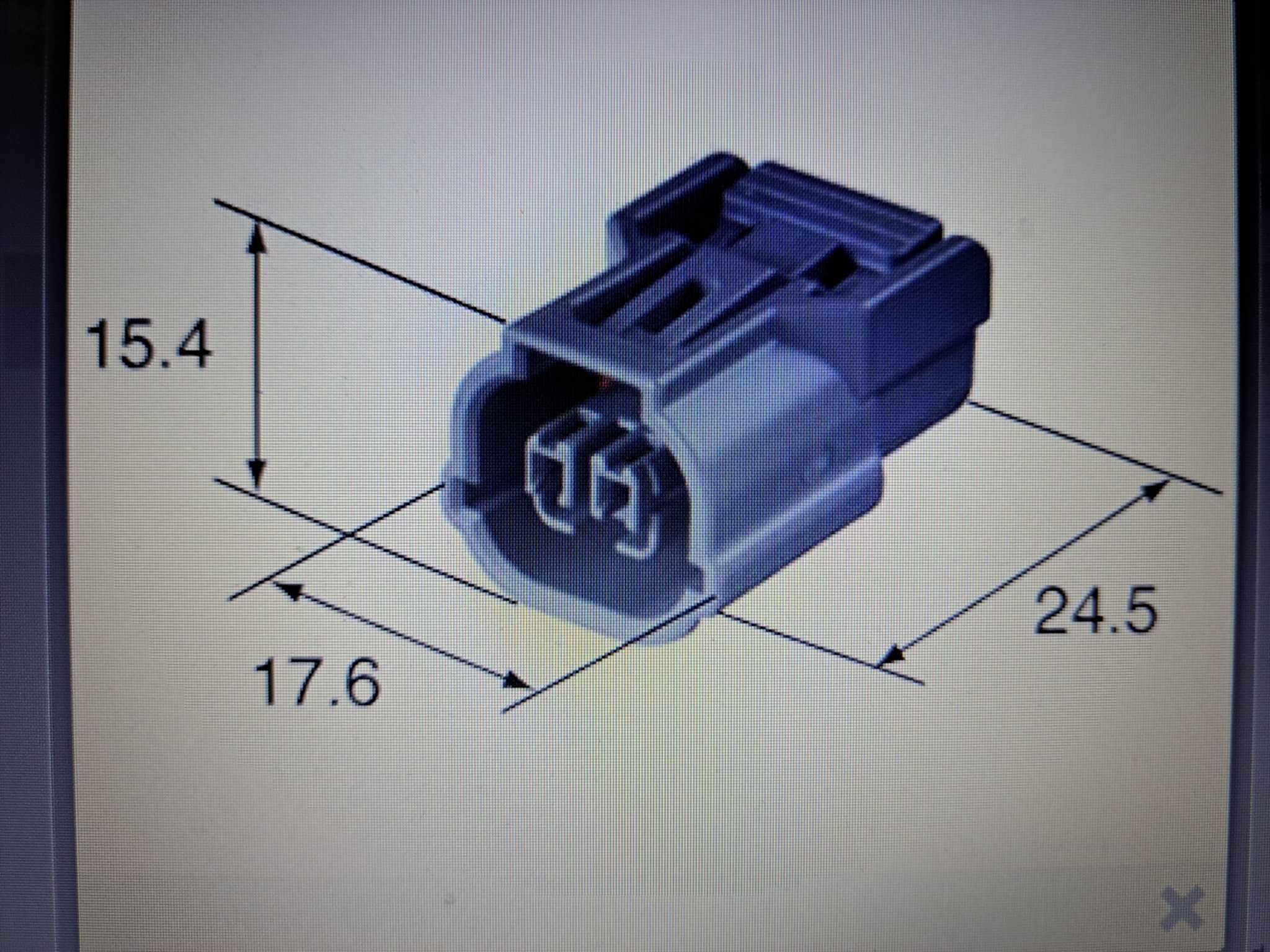 Конектор букса  за Honda Accord CRV  61#89#-0891 #6189-0890