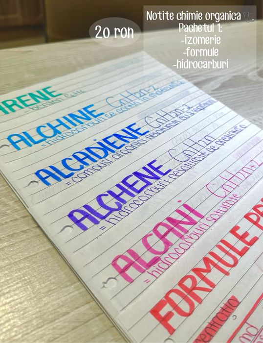 Lectii de chimie organica pentru admiterea la medicina