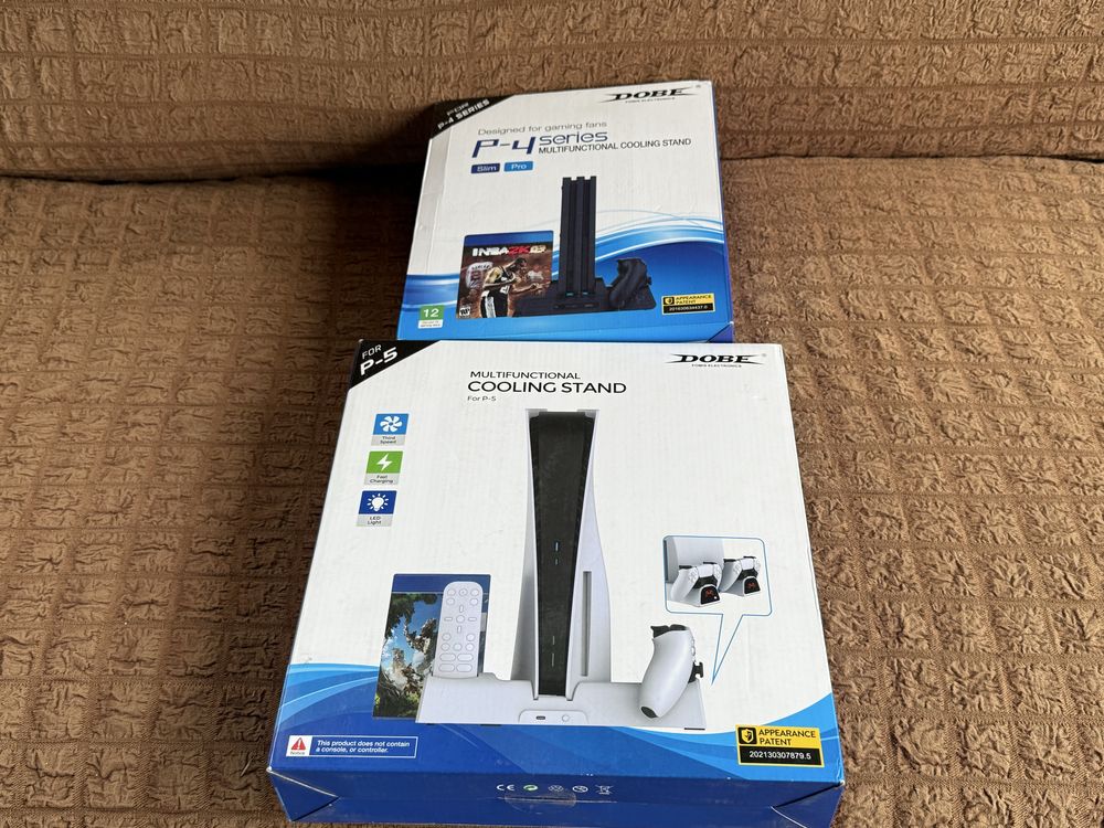 Охлаждения 3в1 для PS 5 /охлаждение,док станция все в одном на ps5/ps4