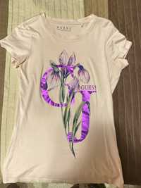 Tricou Guess mov, model floral