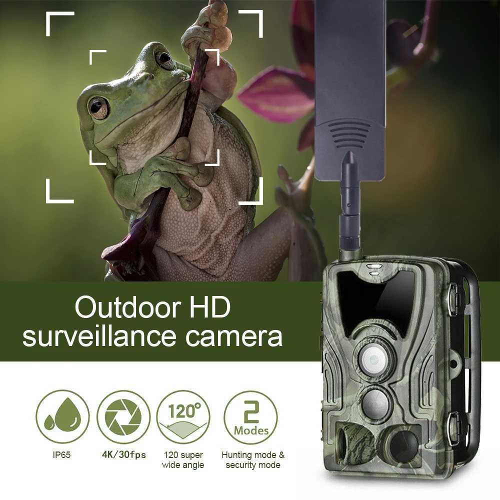 Ловна камера HC-801Pro с 4G 36 Mpx гледане видео на живо в APP