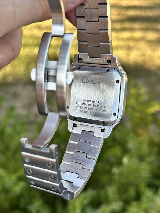 ceas cartier santos stainless steel 40,mm