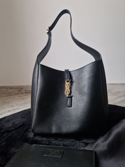 Saint Laurent Le 5 A 7 Supple Small Black