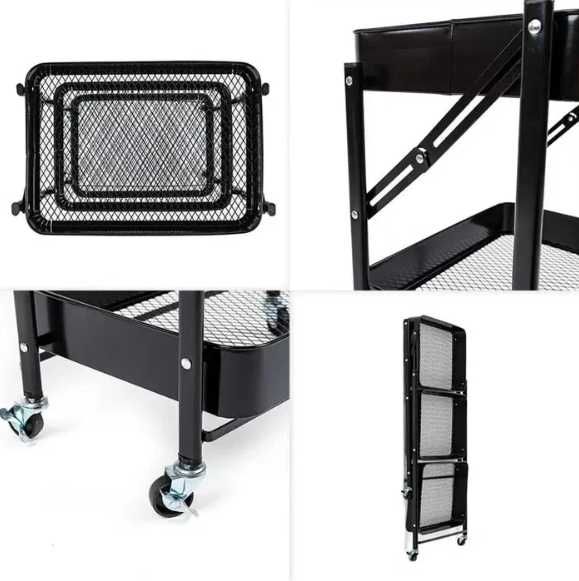 Этажерка для ванной гардеробной кухни металлическая, st4