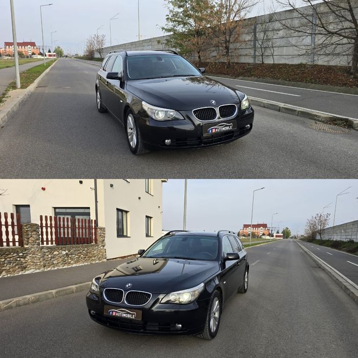Bmw 520d Cutie automata/Xenon/Climatronic/Navi/Distributia in fata/