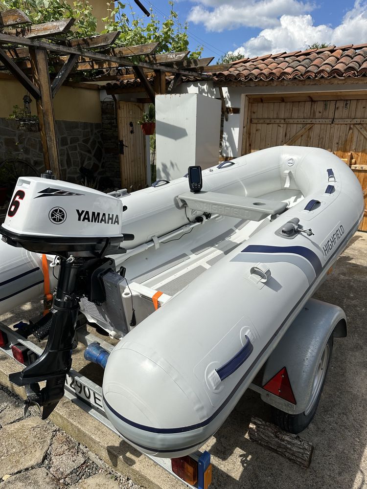 Highfield риб,рег колесар и Yamaha 6hp