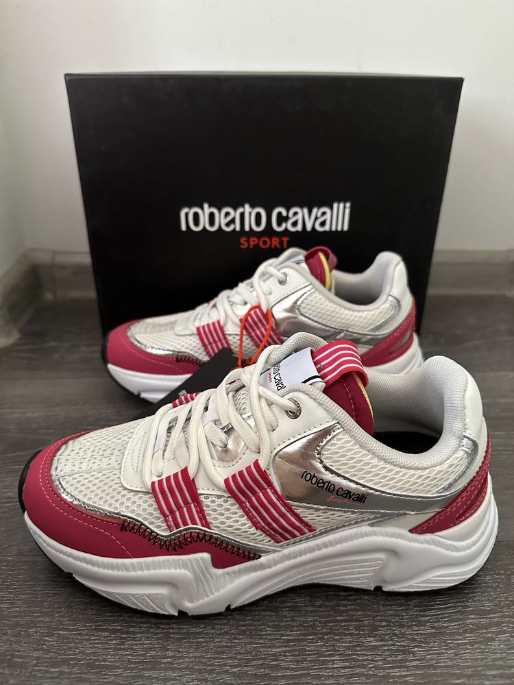 Чисто нови!! 100% Оригинални дамски маратонки Roberto Cavalli Sport