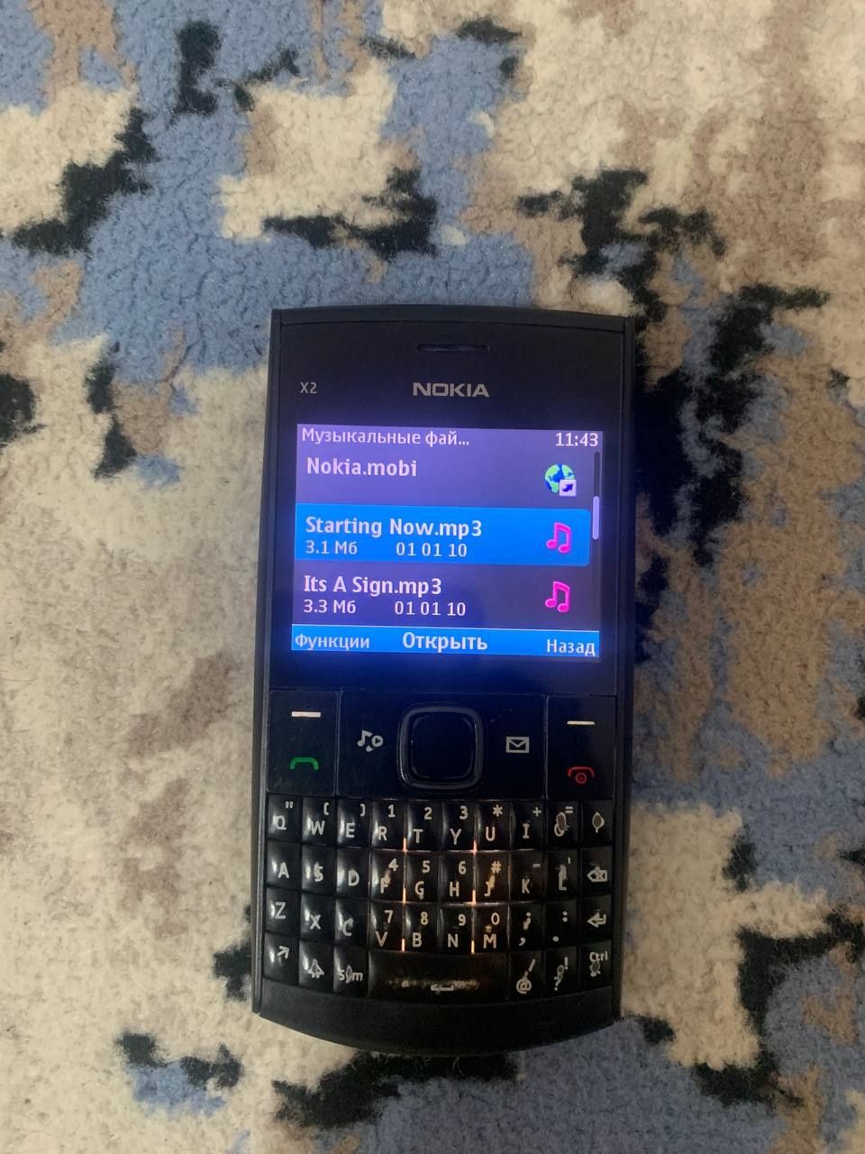 Nokia x2-01 imeykalari otgan