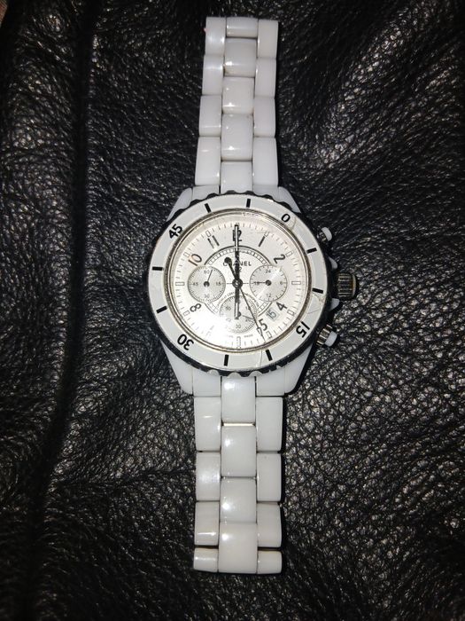 Ceas dama Chanel J12 bratara ceramica