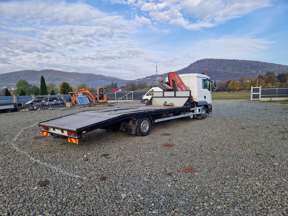 Platforma cu macara, MAN