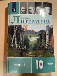 Учебник по литературе 10 класс (Часть 1)