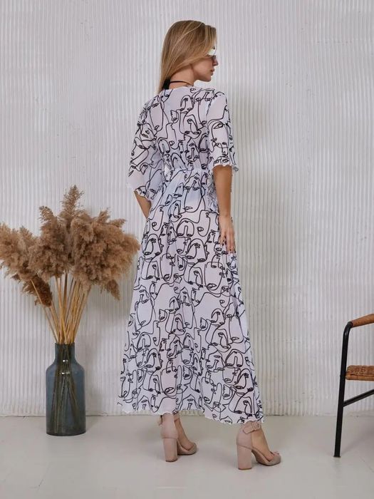 Накидка на купальник пляжная