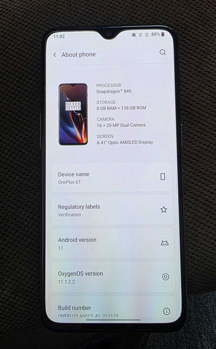 One Plus 6t Dual Sim stare excelenta