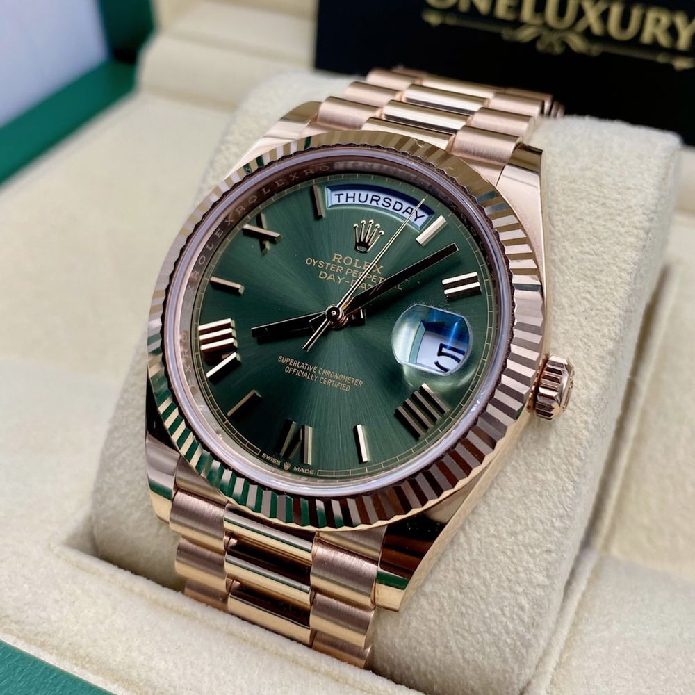 Rolex Day-Date Everose gold  2017 ref.228235