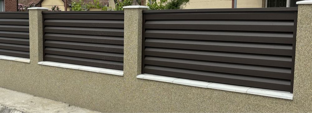 Garduri metalice Model Click Porti auto/pietonale