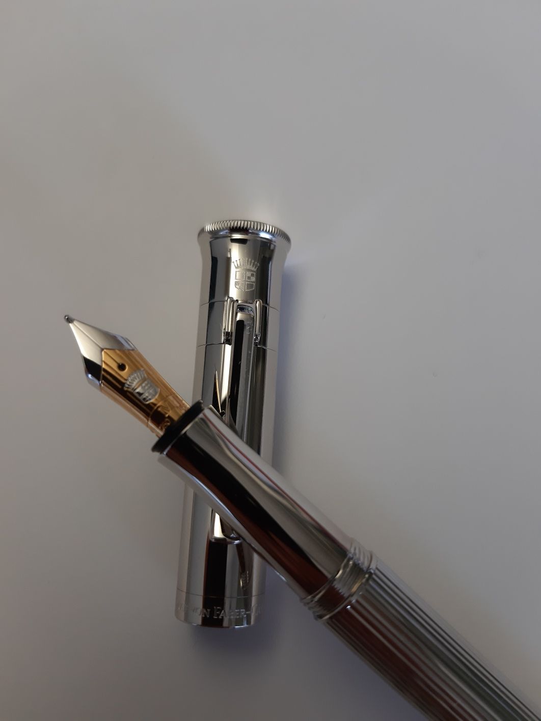 Set (Stilou+Pix) Graf von Faber-Castell Platinum-plated