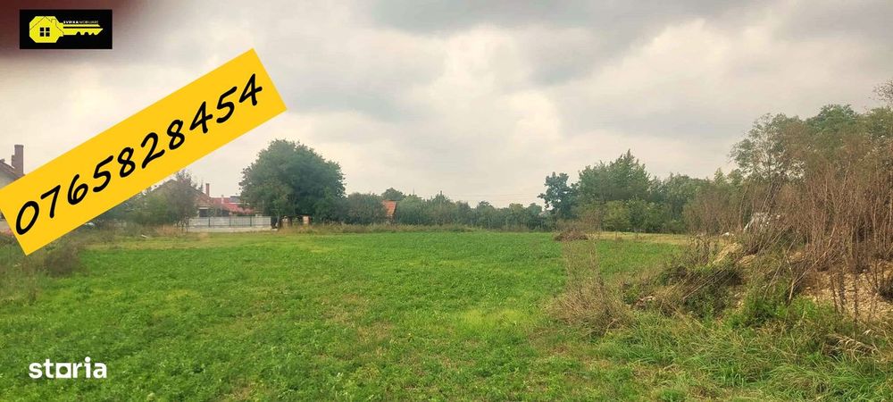 Parcela 800 mp, utilitati,  la 20 km de Oradea, intre case