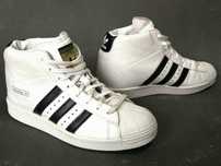 Adidasi ADIDAS 3 Bandes 39 40 tenisi piele toc ascuns -Vintage Ca NOI